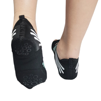 Chaussettes de yoga et de Pilates pour femmes, respirantes, antidérapantes, avec sangles, chaussures de sport, fitness, danse sur barre, vêtements de yoga