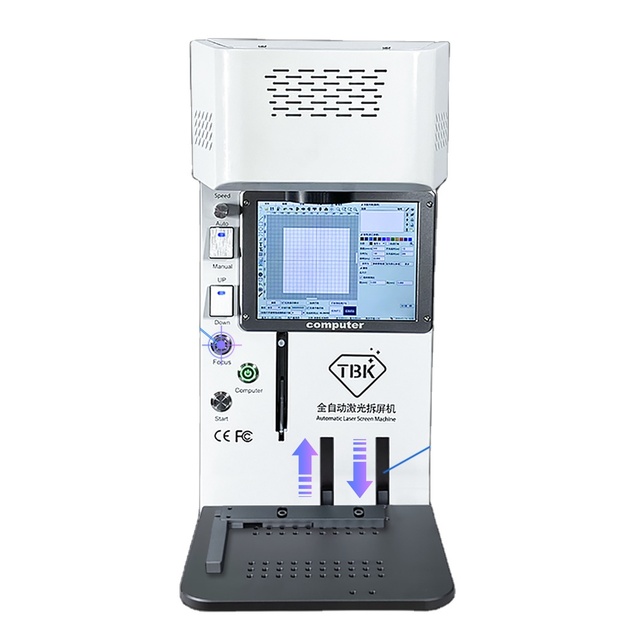 TBK 958B Back Glass Laser Machine for IPHONE X XSMAX 11-14PROMAX Rear Glass Separator Auto Facus Mobile Phone Repair Machine
