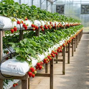 Custom Stabilized PE Material Grow Strip for Hydroponics Plantation Greenhouse Farm <b>Vegetable</b> Flower Soilless Cultivation - Product Image 5