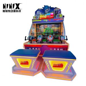 Máquina de Juego de Tiro con Bolas para Cuatro Jugadores, Operada con Monedas, Equipo de Entretenimiento Infantil para Salas de Juegos de Gran Escala - Product Image 1
