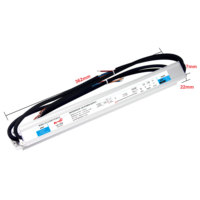 Driver LED à Tension Constante 150W 0-10V/1-10V/10V PWM/Rx Dimmable, Transformateur 24V AC/DC 170-264V, Alimentation LED Étanche IP67