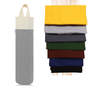 Hot Sale 100% Cotton Grocery Plastic Bag Holder Wall Mount Storage Garbage Trash Bag Organizer