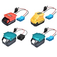 Convertisseur DIY pour batterie au lithium Milwaukee, faisceau de câbles électroniques ABS, connecteur pour véhicules électriques jouets 18V