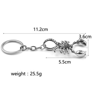 Llavero de Escorpión Personalizado OEM 2025, Bonito Llavero para Coche, Regalo para Hombre, Bolsa, Llaveros de Escorpión - Product Image 4