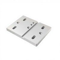 Supports en aluminium anodisé de haute qualité, usinés CNC pour l'assemblage d'équipements industriels sur mesure