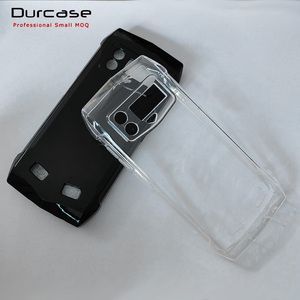 Coque de téléphone portable transparente en silicone souple antichoc de 1.5mm d'épaisseur à 4 coins pour <span class=keywords><strong>Doogee</strong></span> Smini étuis noirs - Product Image 2