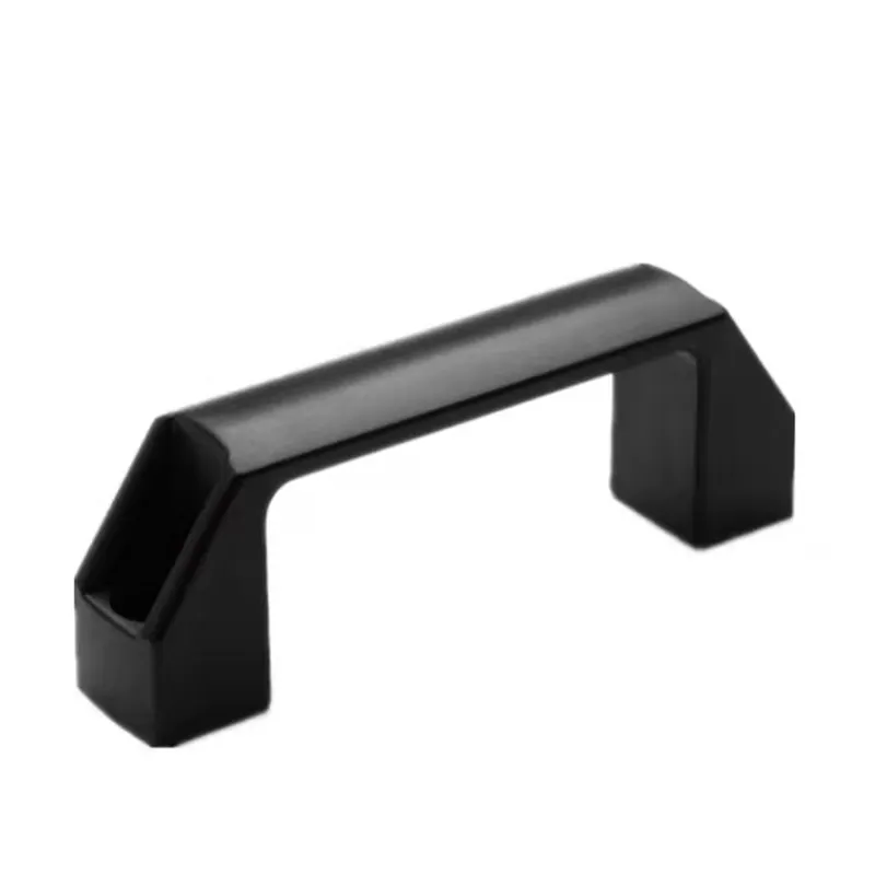 Nylon Pull Handle Reinforced Plastic Hole Spacing 90 120 180 Factory Square Handle Cabinet Drawer Handle Cabinet Door