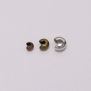 Half Moon <b>Copper</b> Jewelry Buckles 18K Gold Plated For <b>Bracelet</b> Making Spacer Beads Open Clasp Components - Product Image 3