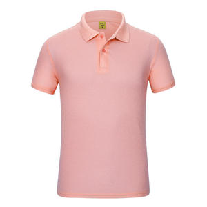 Camisa de Golf de Algodón de Alta Calidad para Hombre, Personalizada, Cuello Holgado, Ropa de Trabajo de Verano, Informal, Transpirable, Tejida, Estampada, Bordada, Manga Corta - Product Image 3