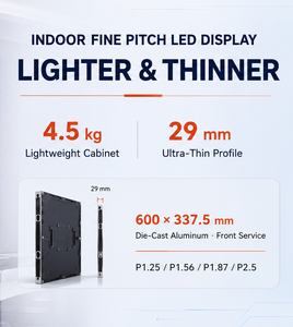 Pantalla LED para Interiores Transtech DiscoveryS P2.5/p1.87/p1.56, Ultradelgada y Ligera (4.5 kg), 4K HDR10+, Fácil de Instalar - Product Image 4