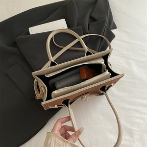 <span class=keywords><strong>Sac</strong></span> à main en PU élégant pour femme, personnalisable, fermeture à glissière, nouveau modèle tendance, style européen-américain, <span class=keywords><strong>sac</strong></span> épaule/bandoulière - Product Image 4