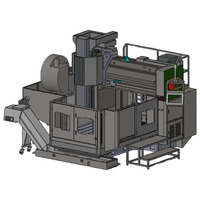 Centro de Mecanizado de Pórtico TSMV-1517, Fresadora CNC de Alta Resistencia y Precisión con Sistema de Control Numérico Mitsubishi