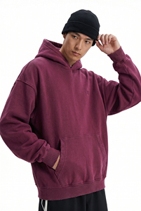 <span class=keywords><strong>Felpa</strong></span> con Cappuccio Multicolore da <span class=keywords><strong>Uomo</strong></span>, Stile <span class=keywords><strong>Oversize</strong></span>, Effetto Lavaggio Acido, Personalizzabile, Alta Qualità, Design Vintage - Product Image 4
