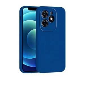 Coque en silicone pour Infinix Hot 40 40 Pro Smart 8 8Plus Hot 40i Spark 20C Spark Go 2024 TECNO POP 8 Couverture de téléphone précise