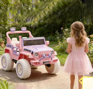 Auto Eléctrico para Niños Grandes 2026, Vehículo de Juguete a Batería con Música, Luces y Control Remoto, Experiencia de Conducción al Aire Libre - Product Image 1