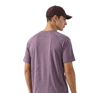 <span class=keywords><strong>Camiseta</strong></span> Deportiva Unisex al por Mayor, 100% Poliéster, Ecológica, Transpirable, de Secado Rápido, que Absorbe la Humedad, para Correr y Entrenar - Product Image 1