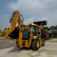 Backhoe Loader Caterpillar 420F Bekas, Kapasitas Angkut 3.5 Ton, Mesin 71 kW, Bucket 1.0 M3, Tahun 2014, Jepang