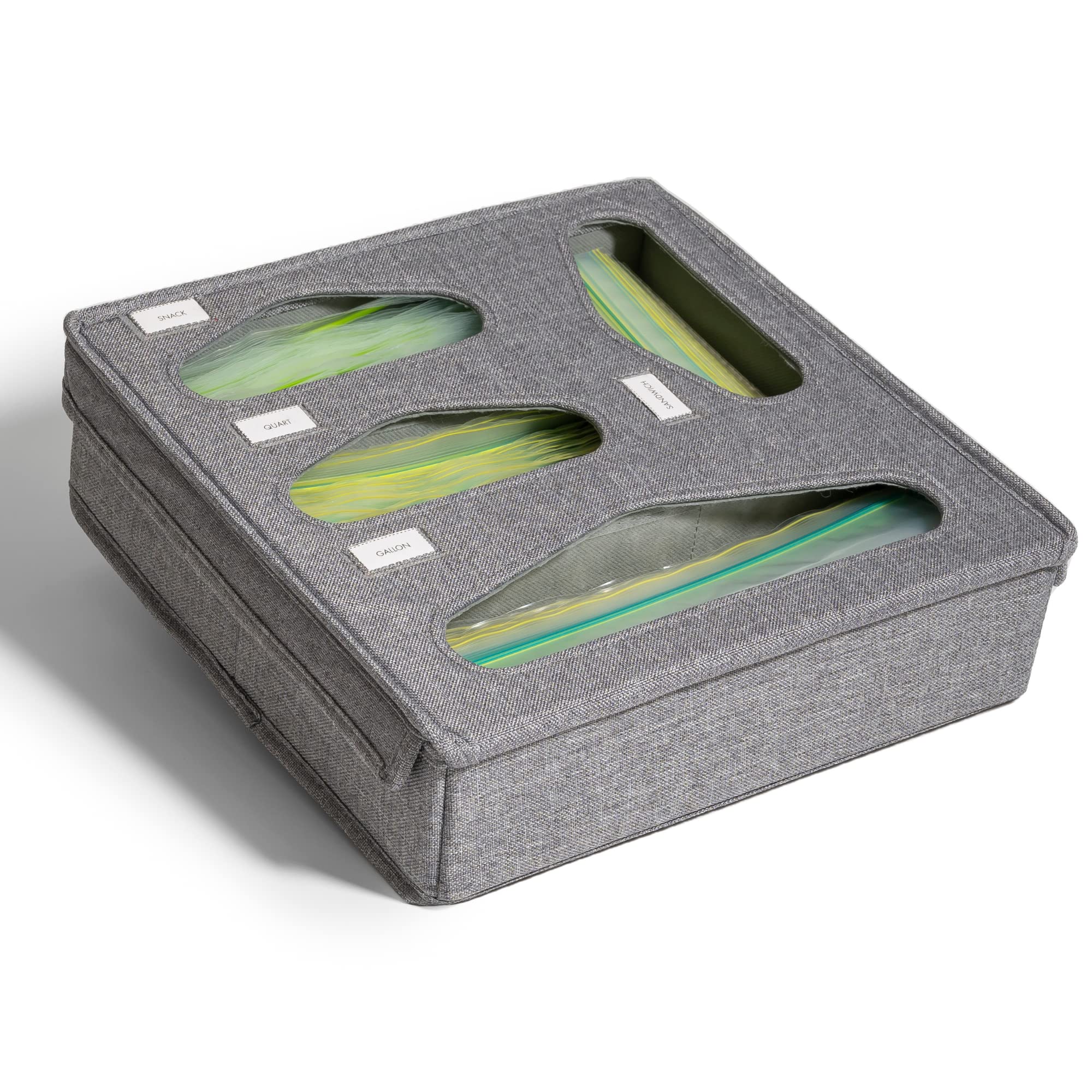 Открывающиеся крышки с застежкой-молнией, держатели для сумок, Диспенсер, тканевый мешок, органайзер для хранения для кухонного ящика