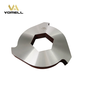 Vomell cho chịu mài mòn tùy chỉnh thép không gỉ skd11 D2 đôi trục Shredder lưỡi Claw loại công nghiệp lưỡi 1.5 năm - Product Image 2