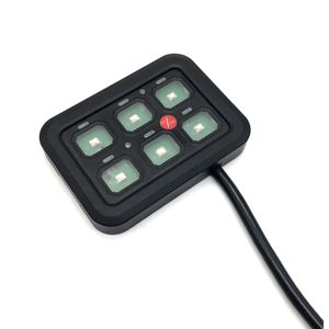 Bộ Công Tắc Điều Khiển Rơ Le Đèn Led Cho Xe Suv Camper Rv Marine, Hệ Thống Tự Động Đa Năng 6Gang - Product Image 4