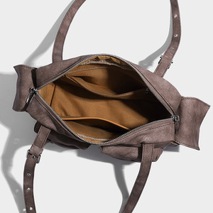 女包品牌奢华秋季流浪汉手提包女包大容量设计师时尚手提包耐用邮递员办公包 - Product Image 6