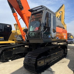 Excavadora hidráulica de cadenas Hitachi ZX350 usada en venta, pocas horas de uso, lista para enviar - Product Image 1