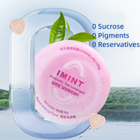 Grosir tekan permen I'MINT teh probiotik Lozenges persik Oolong rasa 30g jumlah besar mint gula Tekan