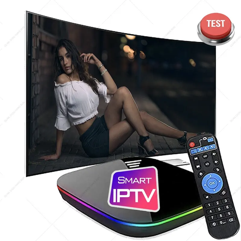 2024 안드로이드 TV Iptv 박스 전세계 HD 채널 M3U 목록 재생 안드로이드 스마트 lptv