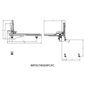 BRTR17WDS5PC/FC หุ่นยนต์ฉีดพลาสติกอัตโนมัติจากโรงงาน Borunte สภาพใหม่ พร้อมตัวหยิบสเปรย์ หุ่นยนต์แขนหกแกนแบบหลายข้อต่อ - Product Image 4