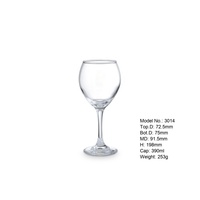 Verre à vin rouge en forme de tulipe de 390 ml, élégant, pour la dégustation de vin, le service de dîner et l'usage quotidien à la maison