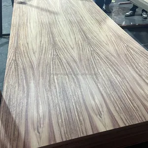 4 * 8ft 3MM 18mm Roble rojo Nogal Parota Chapa Laminada Madera contrachapada elegante