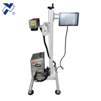 Machine de codage laser à fibre NF3808-GD système de marquage de fibres codeur de date pour machine d'emballage rotative de poche et étiqueteuse d'autocollants