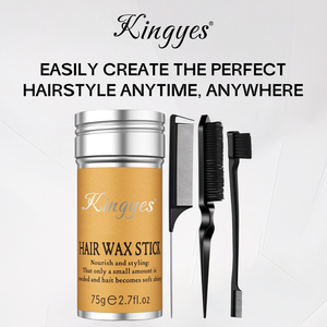 Bâton de cire <span class=keywords><strong>pour</strong></span> <span class=keywords><strong>cheveux</strong></span>, cires coiffantes, accessoires nourrissants, bâton lissant <span class=keywords><strong>pour</strong></span> femmes et enfants, gel fixateur <span class=keywords><strong>pour</strong></span> <span class=keywords><strong>cheveux</strong></span> rebelles, fabricant de chignon - Product Image 4