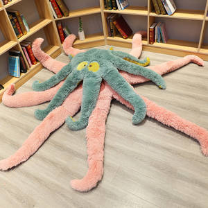 Juguete <span class=keywords><strong>de</strong></span> Peluche Creativo con Forma <span class=keywords><strong>de</strong></span> <span class=keywords><strong>Pulpo</strong></span>, Patas Largas, Logotipo Bordado, Relleno <span class=keywords><strong>de</strong></span> Algodón PP, Juguete <span class=keywords><strong>de</strong></span> Animal - Product Image 2