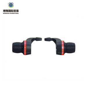 5/6 <span class=keywords><strong>vitesse</strong></span> cuir pommeau de levier de vitesses pour vélo de VTT - Product Image 4