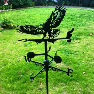 <span class=keywords><strong>Moulin</strong></span> à <span class=keywords><strong>vent</strong></span> de jardin d'extérieur en métal en forme de coq, vanne météo - Product Image 4