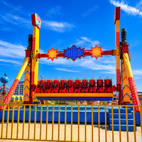 Atracción Top Spin Ride Crazy Space Travel Thrill, Equipo de Parque de Diversiones al Aire Libre con Certificación CE