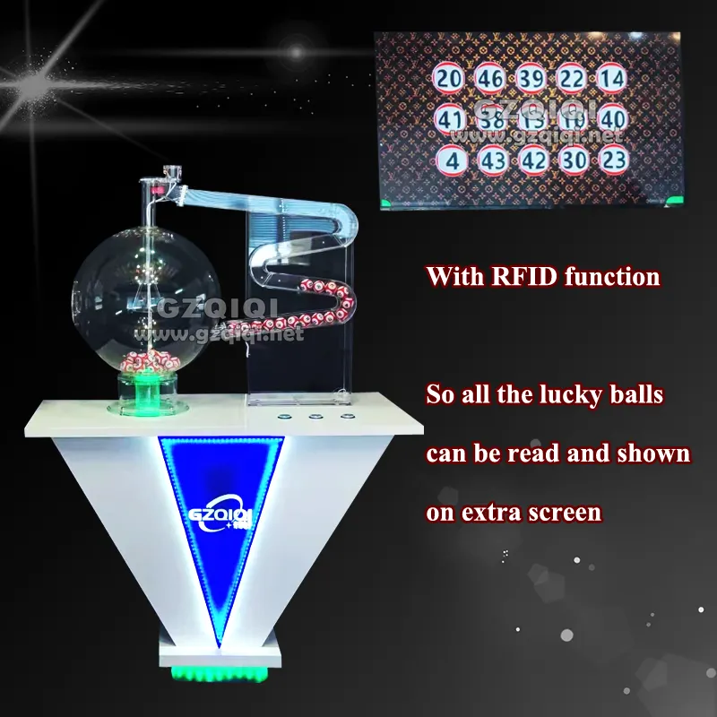हवा मिश्रण गेंदों के लिए मशीन आकर्षित 3D 4D 5D 6D भाग्यशाली आकर्षित लोट्टो मशीन
