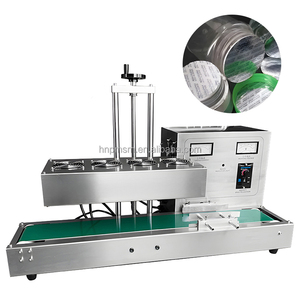 เครื่องซีลฝาปิดอลูมิเนียมฟอยล์ตะเข็บเครื่องปิดผนึกฝาปิดแบบเหนี่ยวนำด้วยแม่เหล็กไฟฟ้าสำหรับปิดผนึกฝาขวดและกระทะ - Product Image 1