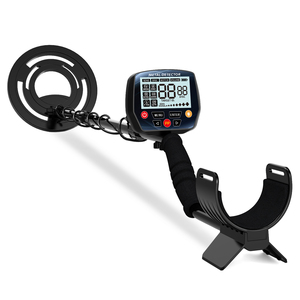 Detector de Metales Portátil con Pantalla LCD Retroiluminada, Multifrecuencia, Panel de Control de Plástico Negro para Adultos - Product Image 2