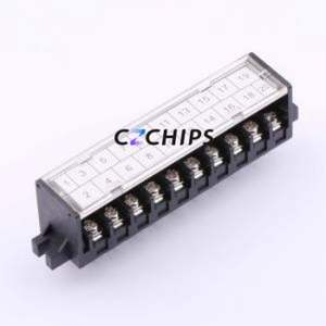 KF24B-7.62-2*10P Barrier Terminal Block P=7.62mm Connector - Product Image 1