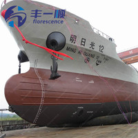 Airbag de mise à l'eau ISO pour navires, gonflable, pour lancement de navires marins, utilisé dans les chantiers navals et la réparation de navires