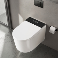 8822B Toilette intelligente murale allongée Dayao haut de gamme, automatique et intelligente, avec télécommande, chasse d'eau automatique, réservoir d'eau encastré