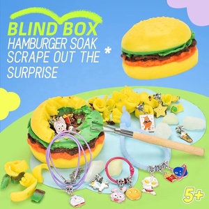 Rainbow Soap Burger fouille un ensemble de trésors drôle jeu répété creuser des jouets surprises pour garçons et filles - Product Image 2
