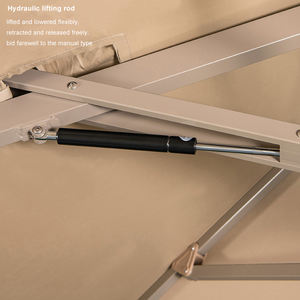 Sombrillas de Jardín para Patio, Sombrilla de Iluminación Solar con Control Remoto de 11 pies para Navidad - Product Image 4