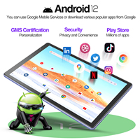 Tablette Android PRITOM D10A 10 pouces, écran IPS Quad Core, RAM 2 Go, ROM 32 Go, Wi-Fi uniquement, certifiée GMS