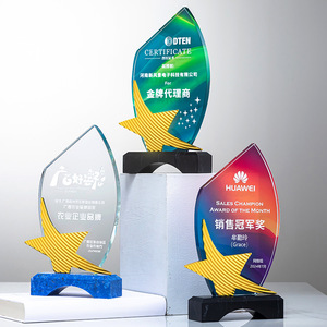Crystal Resin <b>Trophy</b> Diamond Shape Laser <b>Engraved</b> Glass Award For Employee Recognition Business Gifts Various Sizes Durable - Product Image 5