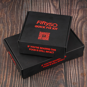 Hộp giấy tùy chỉnh Hộp bao bì thực phẩm có logo cho gà rán Takeaway sử dụng Hộp bao bì không thấm mỡ - Product Image 4