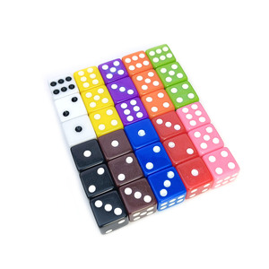 Venta al por Mayor de Fábrica: Dados Acrílicos de Seis Caras, Pequeños, Cuadrados, de 12 mm, para Juegos de Mesa y Cartas - Product Image 2