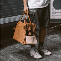 Sac à bandoulière pour petits chats et chiens en gros, sac fourre-tout réglable, sac de transport portable de luxe pour animaux de compagnie